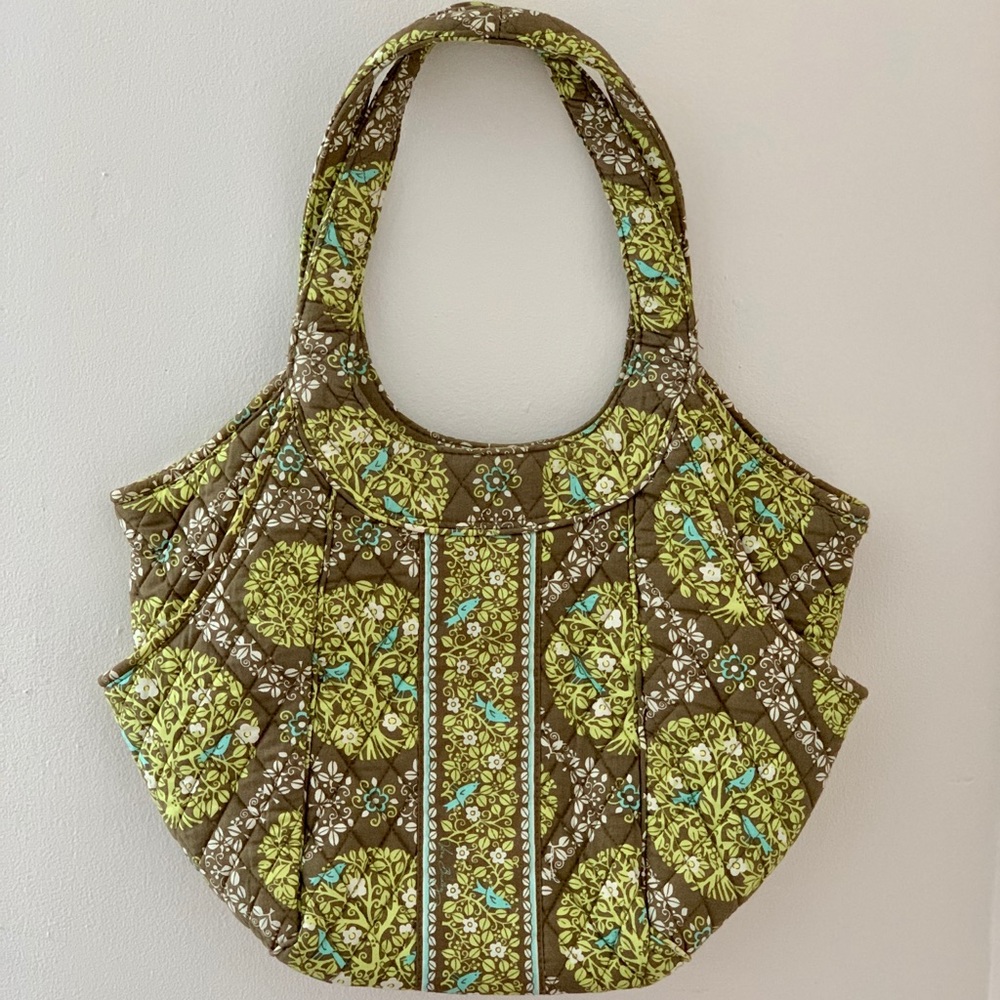 🌿Vera Bradley Olive Green Tote Bag